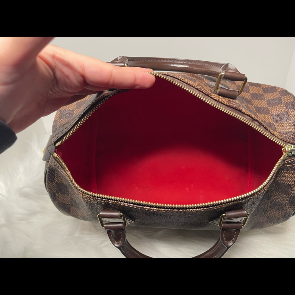 Authentic Louis Vuitton Speedy 30 Damier Ebene - Picture 11 of 17